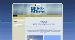 Desktop Screenshot of hellotravel.gr